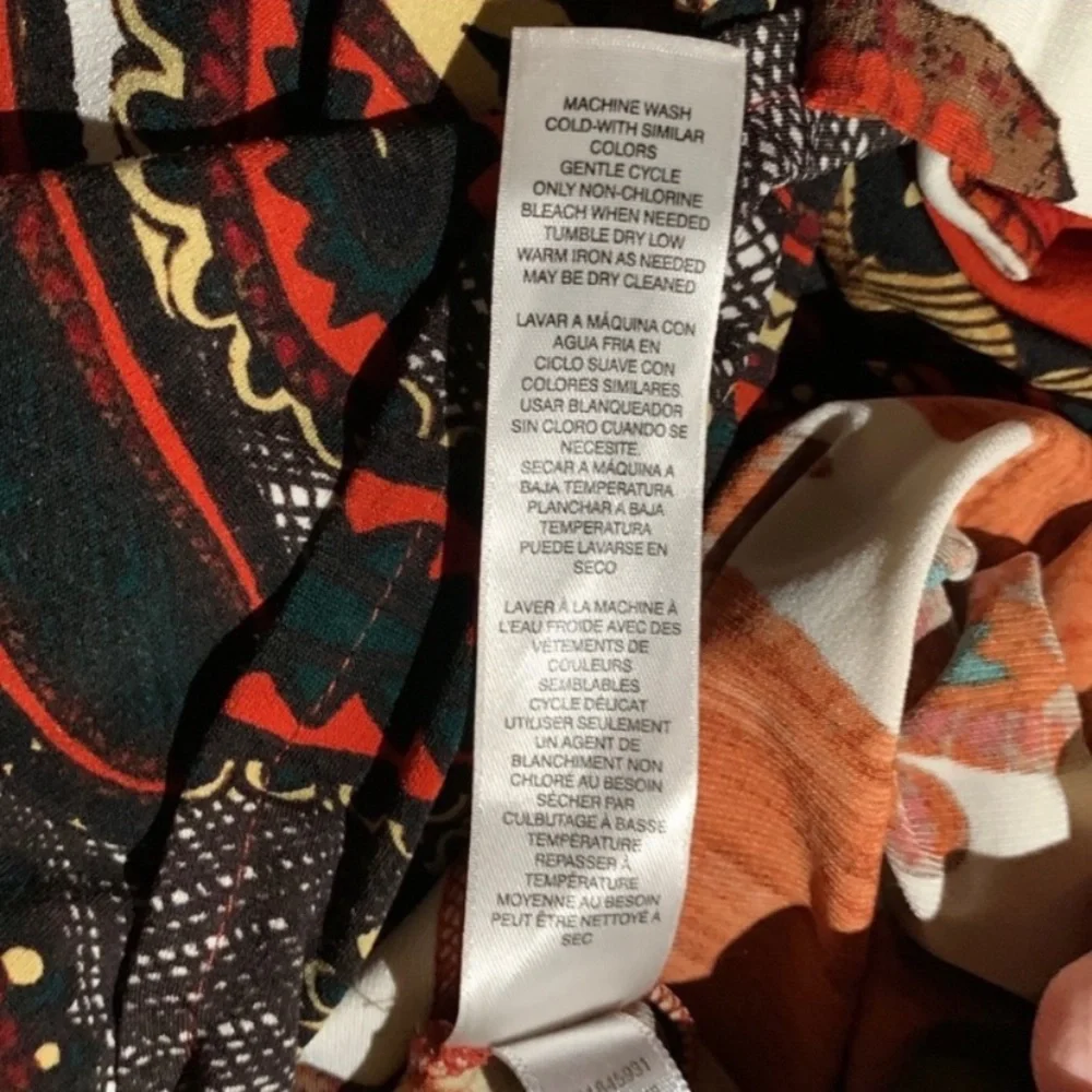 Chico’s Empire Print Sheath Dress - Picture 12 of 14